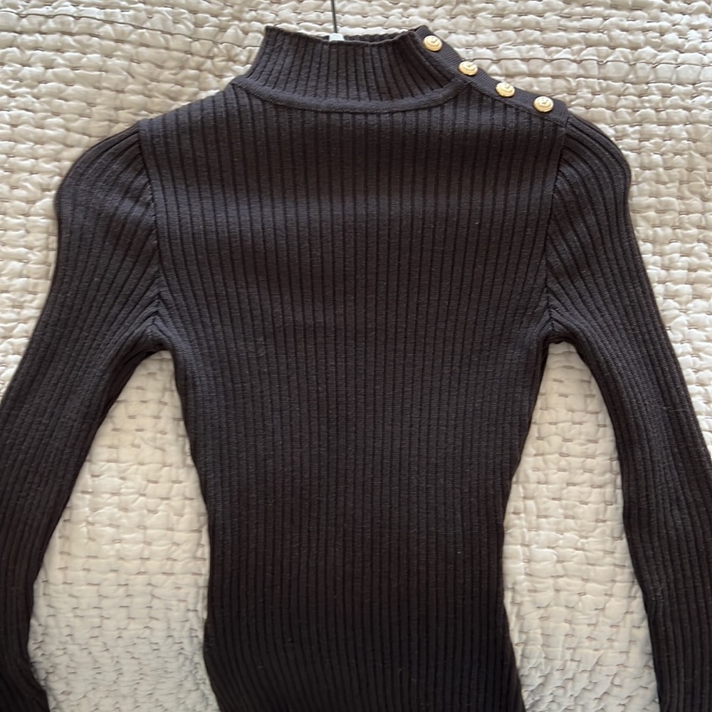 Balmain Brown Sweater Dress - Never Been Worn